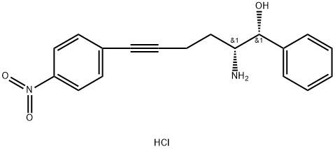 (1R,2R)-2-ammino-6-(4-nitrofenil)-1-feniles-5-yn-1-olocloridrato