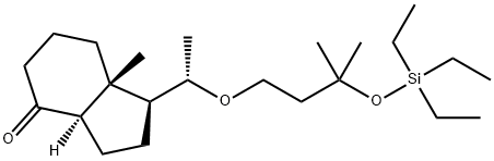 (1S,3aR,7aR)-7a-metil-1-((S)-1-(3-metil-3-((trietilsilil)ossi)butossi)etil)esaidro-1H-inden-4(2H)-one