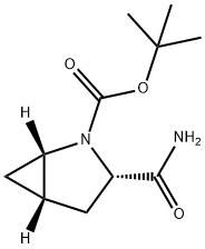 terz-butile estere dell'acido (1S,3S,5S)-3-(amminocarbonil)-2-azabiciclo[3.1.0]esan-2-carbossilico