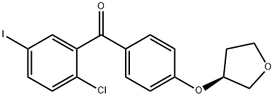 (2-Cloro-5-iodofenil)[4-[[(3S)-tetraidro-3-furanil]ossi]fenil]metanone