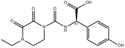 Acido (2R)-2-[(4-etil-2,3-diossopiperazinil)carbonilammino]-2-(4-idrossifenil)acetico
