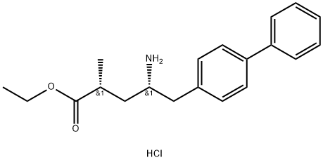 Estere etilico cloridrato dell'acido (2R,4S)-4-ammino-5-(bifenil-4-il)-2-metilpentanoico