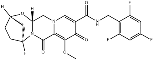 (2R,5S,13aR)-8-metossi-7,9-diosso-N-(2,4,6-trifluorobenzil)-2,3,4,5,7,9,13,13a-ottaidro-2, 5-metanopirido[1',2':4,5]pirazino[2,1-b][1,3]ossazepina-10-carbossammide