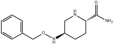 (2S,5R)-5-[(benzilossi)ammino]piperidina-2-carbossammide