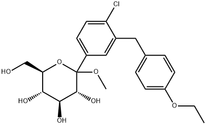 (3R,4R,5R,6S)-2-(acetossiMetil)-6-(4-cloro-3-(4-etossibenzil)fenil)tetraidro-2H-piran-3,4,5-triil triacetato
