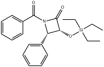 (3R,4S)-1-Benzoil-4-fenil-3-[(trietilsilil)ossi]-2-azetidinone