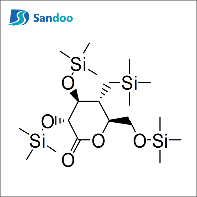 (3R,4S,5R,6R)-3,4,5-Tris(Trimetilsililossi)-6-(Trimetilsililossi)metil)Tetraidro-2H-Pyran-2-one