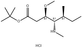 (3R,4S,5S)-tert-butil 3-metossi-5-metil-4-(metilammino)eptanoato cloridrato