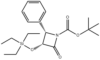(3R,4S)-terz-butile 2-osso-4-fenil-3-(trietilsililossi)azetidina-1-carbossilato