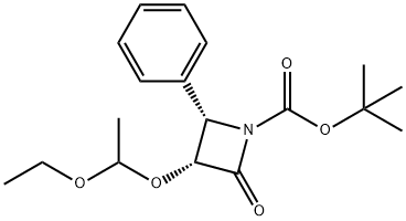 (3R,4S)-terz-butile 3-(1-etossietossi)-2-osso-4-fenilazetidina-1-carbossilato