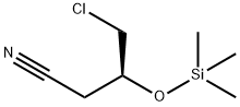 (3S)-4-Cloro-3-[(trimetilsilil)ossi]butanenitrile