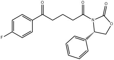 (4S)-3-[5-(4-fluorofenil)-1,5-diossopenil]-4-fenil-2-ossazolidinone