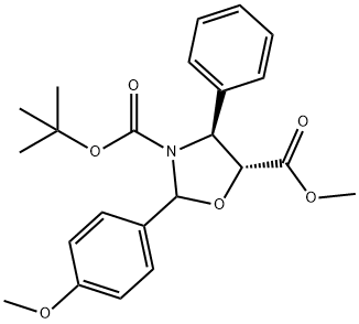 (4S,5R)-3-tert-butossicarbony-2-(4-anisio)-4-fenil-5-ossazolidinacarbossilato