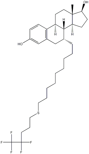 (7a,17b)-7-[9-[(4,4,5,5,5-pentafluoropentil)tio]nonil]-estra-1,3,5(10)-triene-3,17-diolo