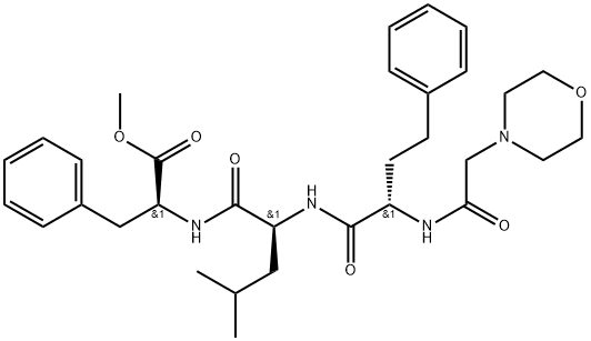 (alfaS)-alfa-[[2-(4-morfolinil)acetil]ammino]benzenebutanoil-L-leucil-L-fenilalanina metil estere
