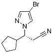 (R)-3-(4-broMo-1H-pirazol-1-il)-3-ciclopentilpropanenitrile