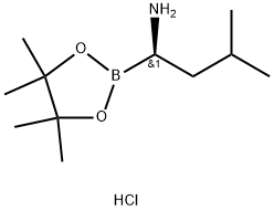 (R)-3-metil-1-(4,4,5,5-tetrametil-1,3,2-diossaborolan-2-il)butan-1-ammina cloridrato