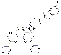 (R)-4-(5-clorobenzo[d]ossazol-2-il)-7-metil-1,4-diazepan-1-iuM (2S,3S)-2,3-bis(benzoilossi)-3- carbossipropanoato