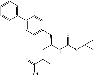 Acido (R,E)-5-((1,1'-Bifenil)-4-il)-4-((tert-butossicarbonil)ammino)-2-metilpent-2-enoico