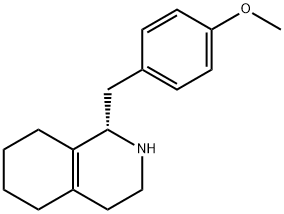 (S)-1-(4-metossibenzil)-1,2,3,4,5,6,7,8-ottaidroisochinolina
