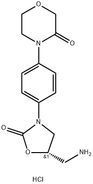 (S)-4-(4-(5-(amminometil)-2-ossoossazolidin-3-il)fenil)morfolin-3-one.HCl