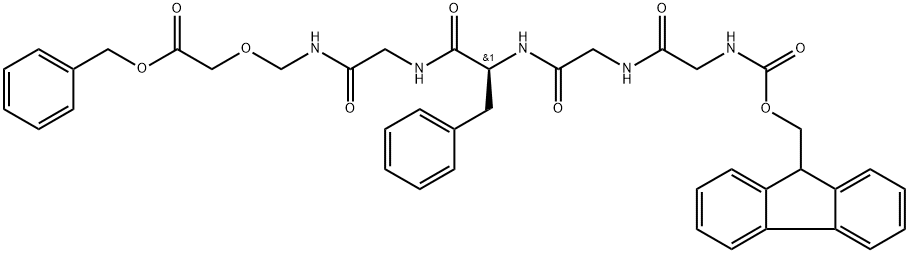 (S)-benzil 11-benzil-1-(9H-fluoren-9-il)-3,6,9,12,15-pentaosso-2,18-diossa-4,7,10,13,16-pentaazaicosan -20-avere