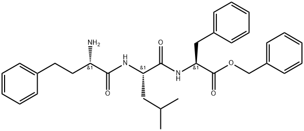 (S)-benzil 2-((S)-2-((S)-2-ammino-4-fenilbutanammido)-4-metilpentanammido)-3-fenilpropanoato cloridrato