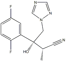 (αS,βR)-β-(2,5-difluorofenil)-β-idrossi-α-metil-1H-1,2,4-triazolo-1-butanenitrile