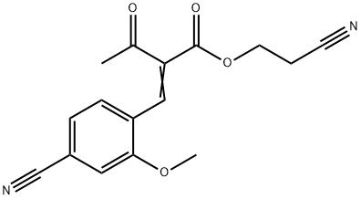 (Z)-2-cianoetil 2-(4-ciano-2-metossibenzilidene)-3-ossobutanoato