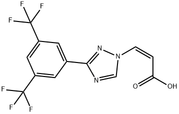 Acido (Z)-3-(3-(3,5-bis(trifluorometil)fenil)-1H-1,2,4-triazol-1-il)acrilico