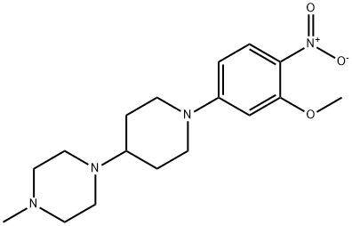 1-(1-(3-metossi-4-nitrofenil)piperidin-4-il)-4-metilpiperazina