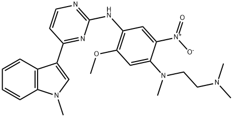 1,4-benzendiammina, N1-[2-(dimetilammino)etil]-5-metossi-N1-metil-N4-[4-(1-metil-1H-indol-3-il)-2-piriMidinil]-2 -nitro