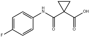 Acido 1-(4-fluorofenilcarbamoil)ciclopropancarbossilico