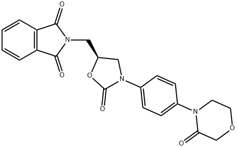 1h-isoindolo-1,3(2h)-dione, 2-[[(5s)-2-osso-3-[4-(3-osso-4-morfolinil)fenil]-5-ossazolidinil]metil]-