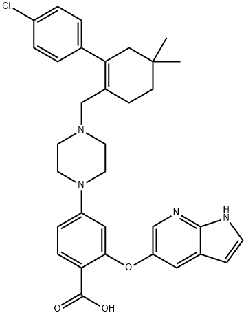 2-[(1H-pirrolo[2,3-B]piridin-5-il)ossi]-4-[4-[[2-(4-clorofenil)-4,4-dimetil anello Es-1-enil] acido metil]piperazin-1-il]benzoico