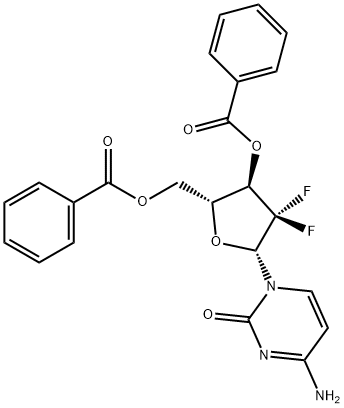 2',2'-Difluoro-2'-desossicitidina-3',5'-dibenzoato