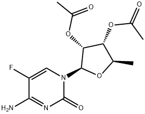 2',3'-Di-O-acetil-5'-deossi-5-fuluro-D-citidina