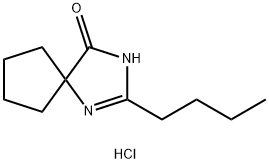 2-Butil-4-spirociclopentan-2-imidazolin-5-one cloridrato