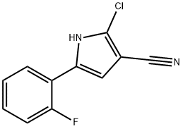 2-cloro-5-(2-fluorofenil)-1H-pirrolo-3-carbonitrile