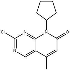 2-cloro-8-ciclopentil-5-metilpirido[2,3-d]piriMidin-7(8H)-one