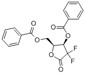 2-Deossi-2,2-difluoro-D-eritro-pentafuranoso-1-ulosio-3,5-dibenzoato