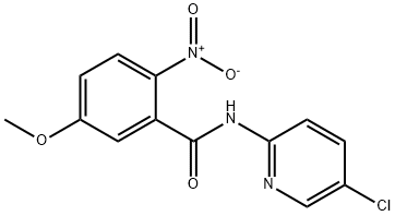 2-nitro-N-(5-cloro-piridin-2-il)-5-metossi-benzammide