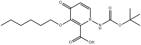 Acido 2-piridincarbossilico, 1-[[(1,1-dimetiletossi)carbonil]ammino]-3-(esilossi)-1,4-diidro-4-osso-