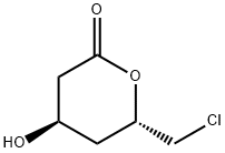 2H-piran-2-one, 6-(clorometil)tetraidro-4-idrossi-, (4R,6S)-
