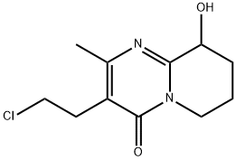 3-(2-Cloroetil)-6,7,8,9-tetraidro-9-idrossi-2-metil-4H-pirido[1,2-a]pirimidin-4-one