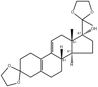 3,20-Bis(etilendiossi)-19-norpregna-5(10)9(11)dien-17-olo