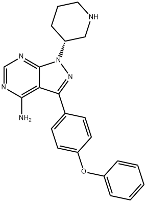 3-(4-fenossi-fenil)-1-piperidin-3-il-1H-pirazolo[3,4-d]piriMidin-4-ilammina