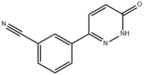 3-(6-osso-1,6-diidro-3-piridazinil)benzonitrile
