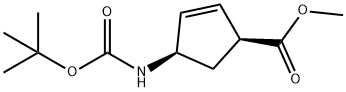 METIL ESTERE DELL'ACIDO 4-[[(1,1-DIMETILETOSSI)CARBONIL]AMINO]-2-CICLOPENTENE-1-CARBOSSILICO