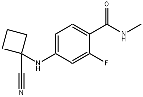 4-((1-cianociclobutil)ammino)-2-fluoro-N-metilbenzammide